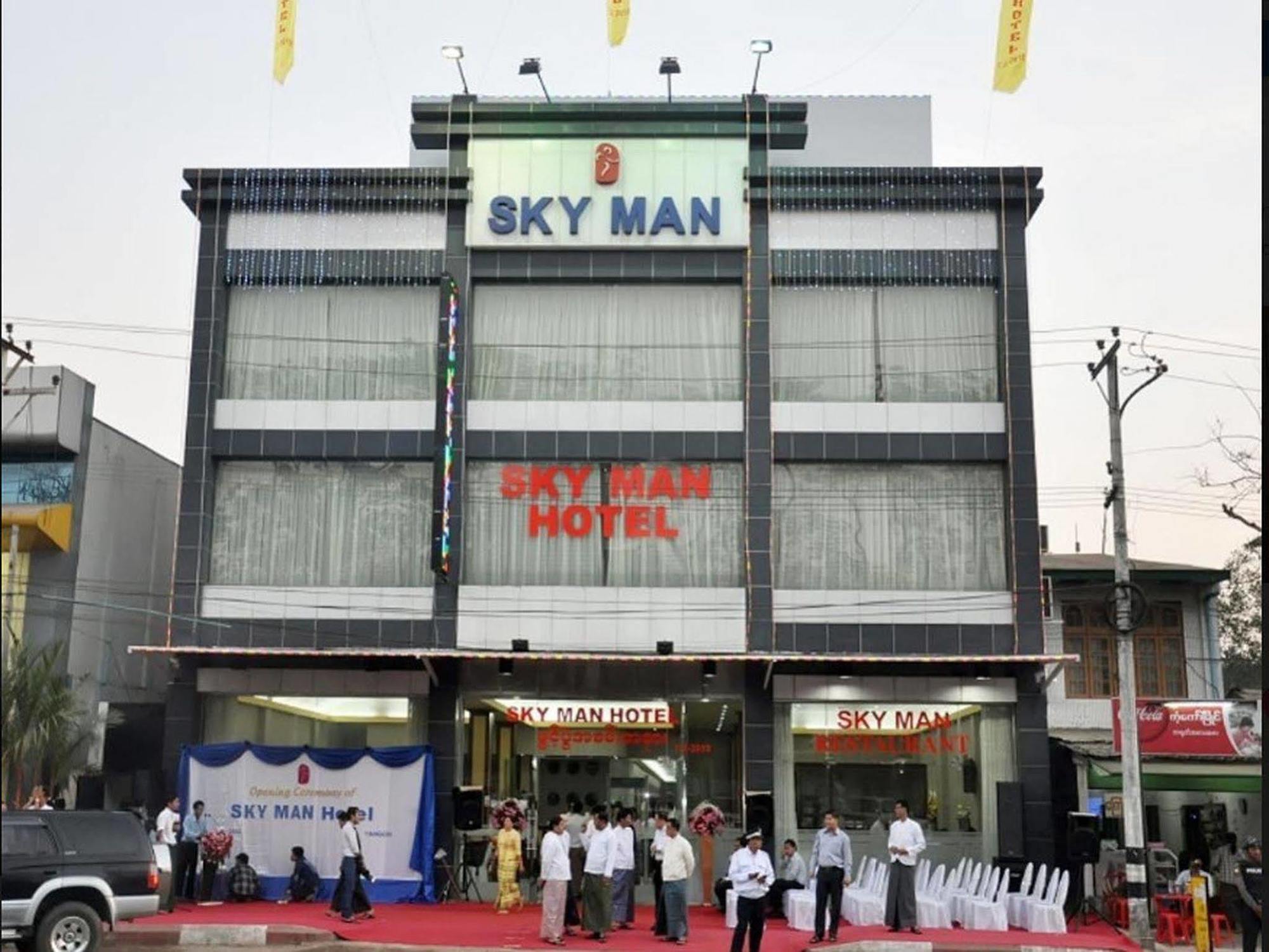 Sky Man Hotel Rangoon Eksteriør billede