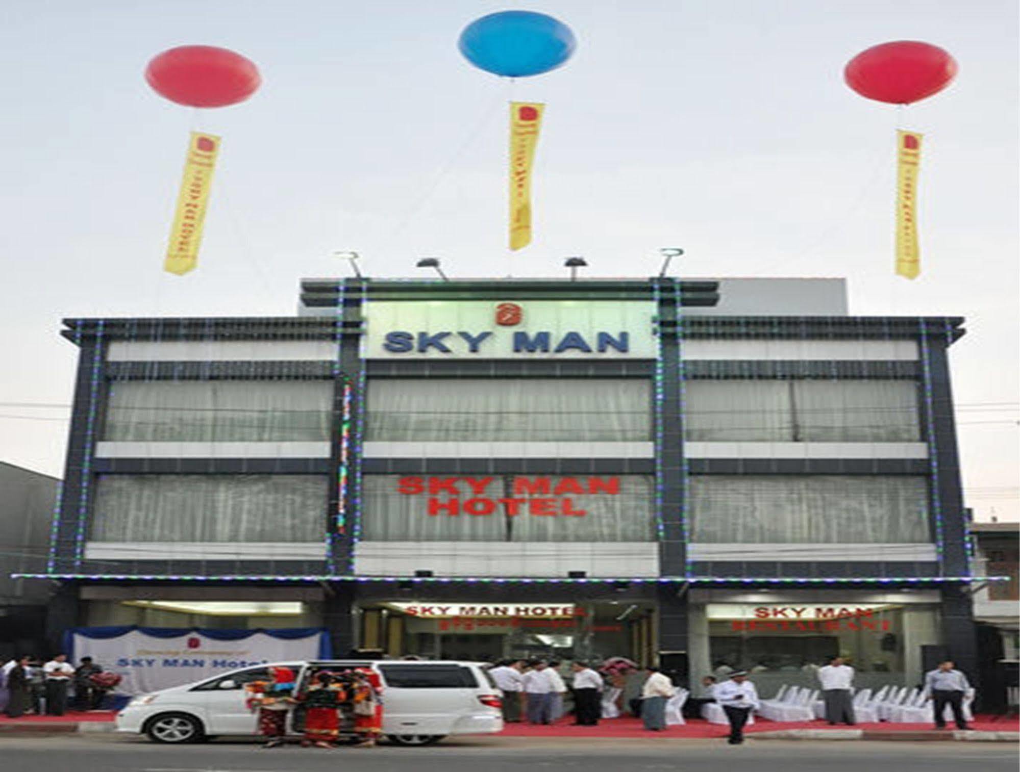 Sky Man Hotel Rangoon Eksteriør billede